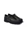Paraboot Round-head Sneakers In Black