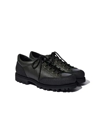 Paraboot Round-head Sneakers In Black