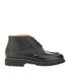 Paraboot Round-toe Business Dress Shoes In Black