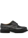 Paraboot Derby-schuhe Mit Runder Kappe In Black