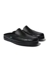 Paraboot Round-toe Mules In Black