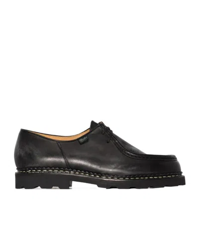 Paraboot Round-toe Formal Business Shoes In Black