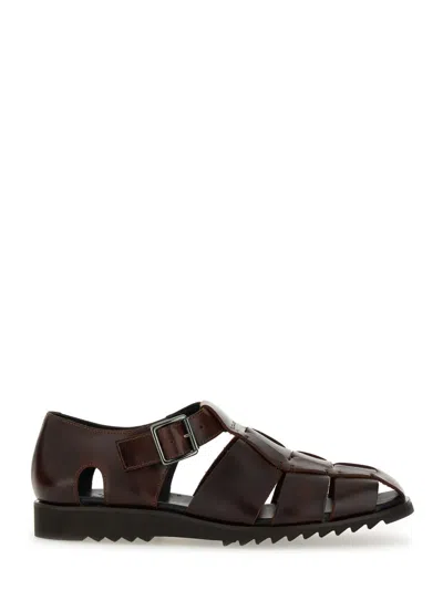 Paraboot Sandal Pacific Lisse In Black
