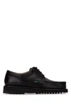 Paraboot Thiers Sport Shoe Black Leather In Lisnoir