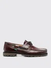 Paraboot Lace-up Leather Boat Shoes In Brown