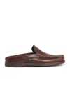 Paraboot Bahamas Brown Leather Loafers In Brown