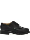 Paraboot Chambord Leather Derby Shoes In Black