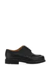 Paraboot Chambord Leather Derby Shoes In Black