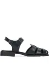Paraboot Pacific Sandals In Black