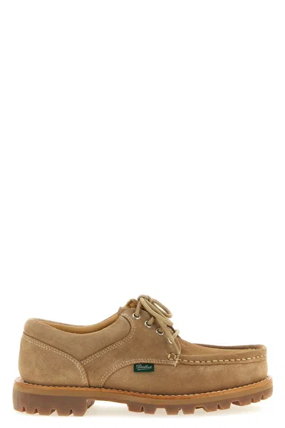 Paraboot Thiers Derby Shoes In Brown