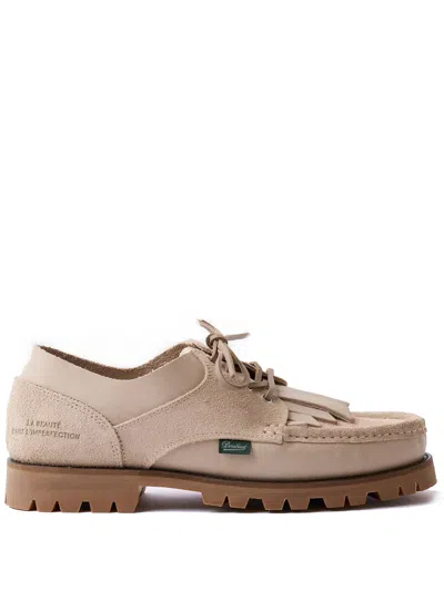 Paraboot U.w. Thiers Derby Lace-up In Animal Print