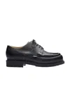Paraboot Thiers Sport Shoe Black Leather In Black