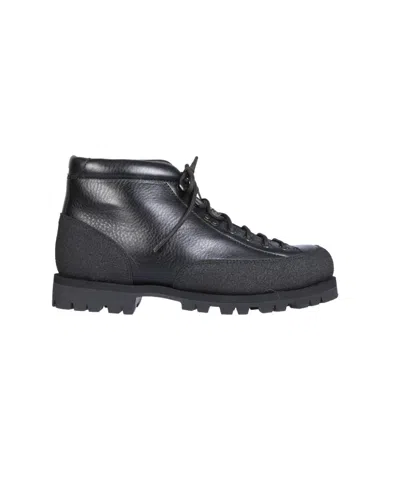 Paraboot Yosemite Leather Ankle Boots In Black