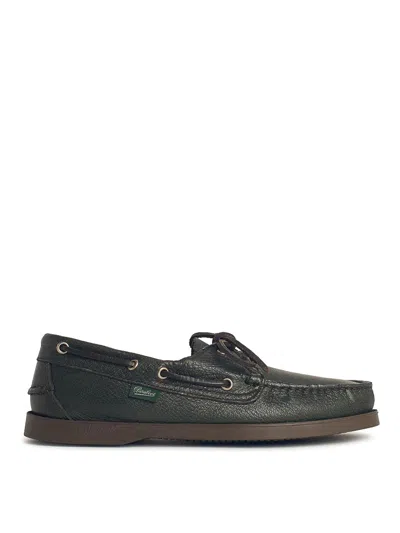 Paraboot Scarpa  In Green Leather