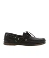 Paraboot Logo Patch Lace-up Loafers In Multi