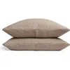 Parachute Air Organic Cotton Sham Set In Brown