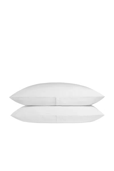 Parachute Brushed Cotton Back Envelope Pillowcase Set In White