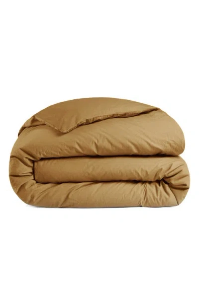 Parachute Brushed Cotton Duvet Cover In Brown