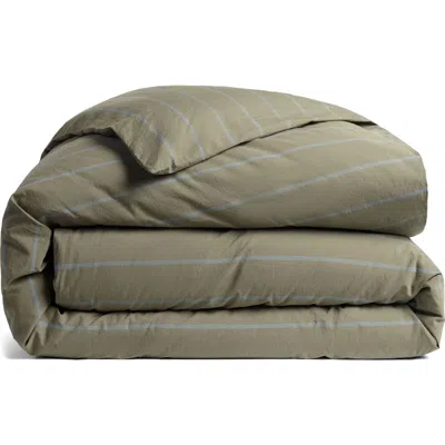 Parachute Brushed Cotton Duvet Cover In Green