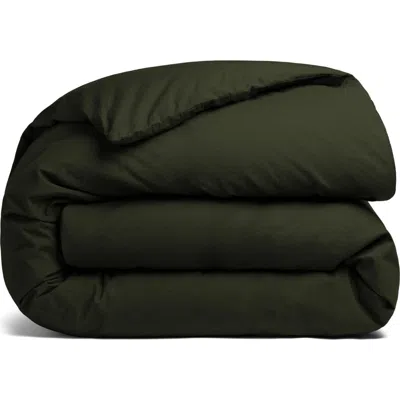 Parachute Brushed Cotton Duvet Cover In Evergreen