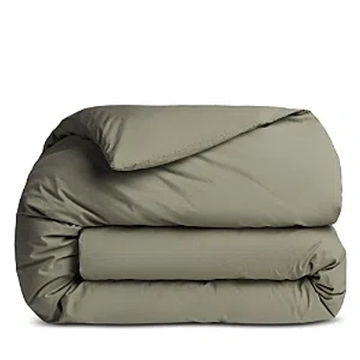 Parachute Brushed Cotton Duvet Cover, King/california King In Moss