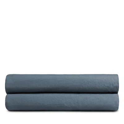 Parachute Brushed Cotton Fitted Sheet, Queen In Blue