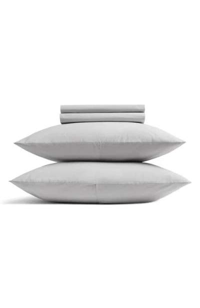 Parachute Brushed Cotton Sheet Set In Gray