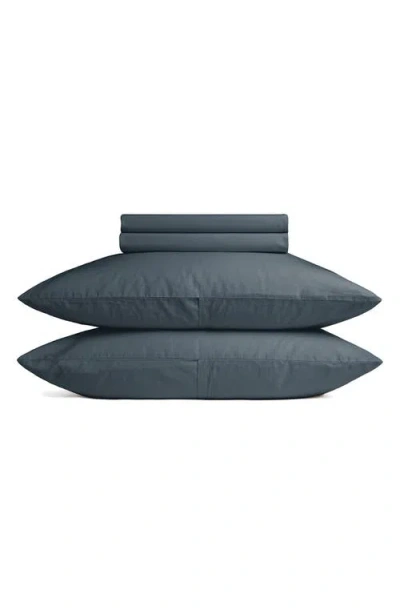 Parachute Brushed Cotton Sheet Set In Blue
