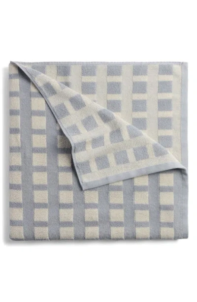 Parachute Capri Check Beach Towel In Gray