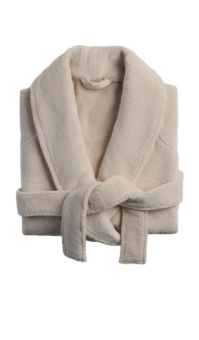Parachute Classic Plush Robe In Bone