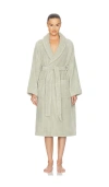 Parachute Classic Plush Robe In Gray