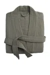 Parachute Cloud Cotton Robe In Moss