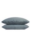 Parachute Cloud Organic Turkish Cotton 2-pack Shams In Blue