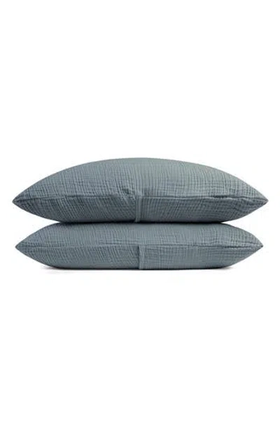 Parachute Cloud Organic Turkish Cotton 2-pack Shams In Blue