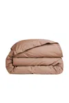 Parachute Core Percale Duvet Cover In Brown