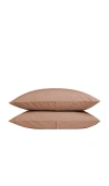 Parachute Core Percale Pillow Cases In Brown