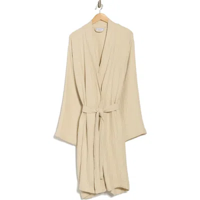 Parachute Cotton Gauze Robe In Brown