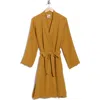 Parachute Cotton Gauze Robe In Brown