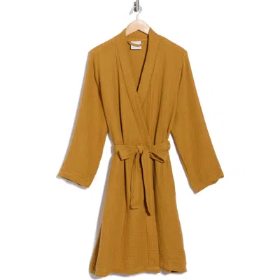 Parachute Cotton Gauze Robe In Orange