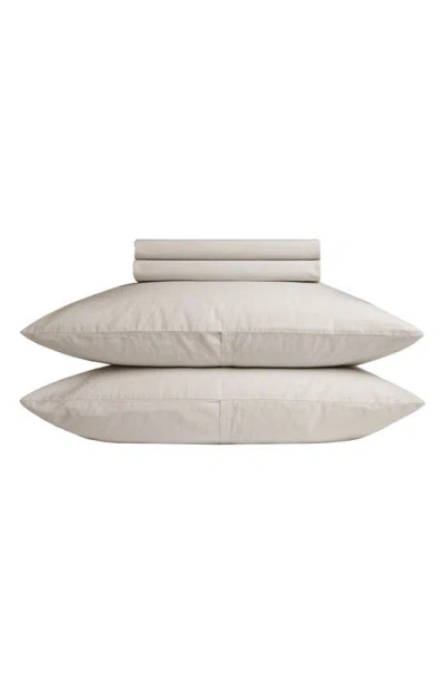 Parachute Cotton Percale Sheet Set In Bone