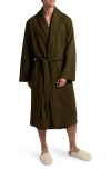 Parachute Cozy Knit Robe In Olive