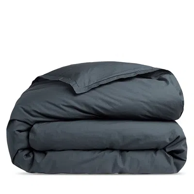 Parachute Egyptian Cotton Percale Duvet Cover, King/california King In Black