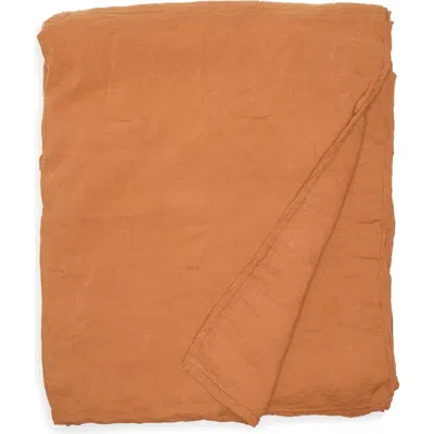Parachute Everyday Linen Quilt In Brown