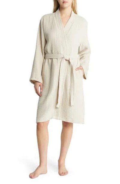 Parachute Gender Inclusive Cloud Cotton Robe In Brown