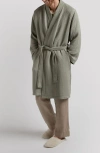 Parachute Gender Inclusive Cloud Cotton Robe In Moss
