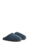 Parachute Genuine Shearling Wool Clog In Blue