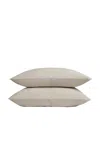 Parachute Heirloom Tencel Linen Pillowcase Set In Bone
