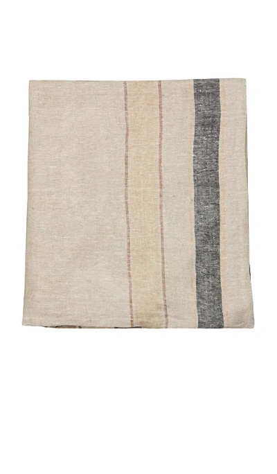 Parachute Heritage Linen Bed Cover In Multi