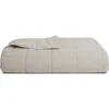 Parachute Linen Box Quilt In Neutral