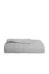 Parachute Linen Box Quilt In Fog